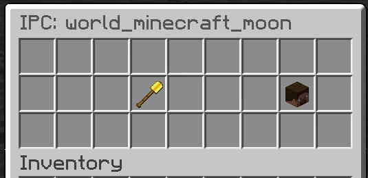 Limited GUI menu of an IPC
